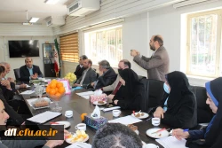 جلسه کمیته تغذیه دانشجویی ویژه ماه مبارک رمضان