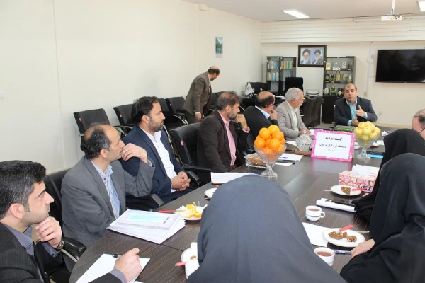 جلسه کمیته تغذیه دانشجویی ویژه ماه مبارک رمضان