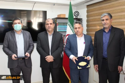 تجلیل از اساتید و کارکنان جانباز دانشگاه فرهنگیان لرستان