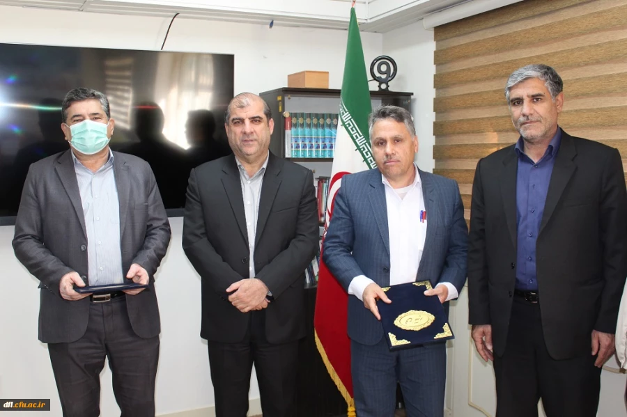 تجلیل از اساتید و کارکنان جانباز دانشگاه فرهنگیان لرستان 2