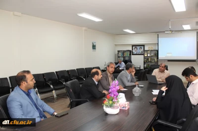 جلسه شورای مدیریت پردیس علامه طباطبایی لرستان