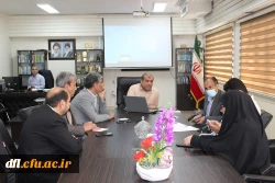 جلسه شورای مدیریت پردیس علامه طباطبایی لرستان