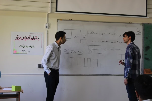 برگزیدگان جشنواره دانشجویی تدریس برتر  3