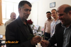 تقدیر سرپرست دانشگاه فرهنگیان از اساتیدبه مناسبت روز معلم 5