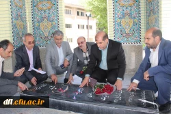 تقدیر سرپرست دانشگاه فرهنگیان از اساتیدبه مناسبت روز معلم 8