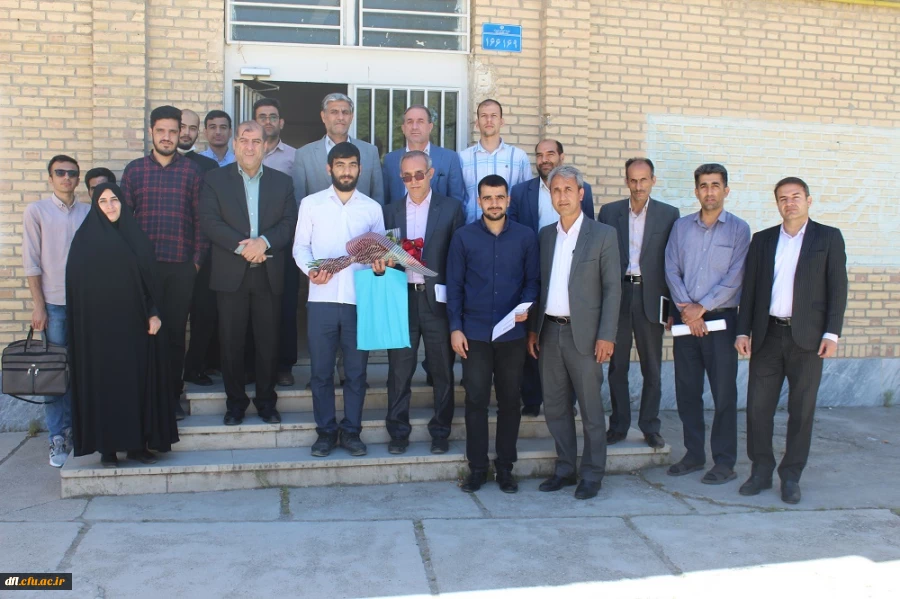 تقدیر سرپرست دانشگاه فرهنگیان از اساتیدبه مناسبت روز معلم 9