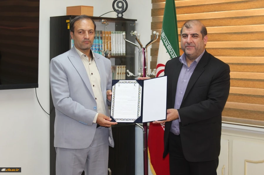 تفاهم نامه همکاری مشترک دانشگاه فرهنگیان با سازمان هلال احمر لرستان 2